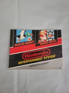 Super Mario Bros. / Duck Hunt Nintendo NES nur Anleitung ~ Instruction Booklet - Bild 1 von 3
