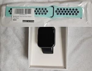 New Wyze Smart Watch 47, With Black And Nrw Extra Teal Band, Nice Package Save $ - Photo 1 sur 4