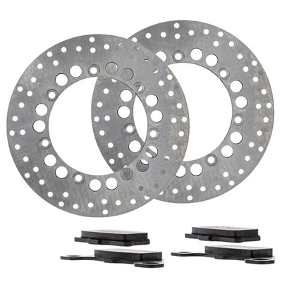NICHE Front Brake Pad Rotor Kit for Kawasaki Voyager XII ZG1200B Semi Metalllic - Image 1 of 4