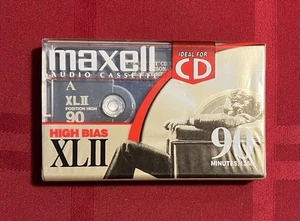 MAXELL XLII 90 CASSETTE HIGH BIAS IDEAL FOR CD - Picture 1 of 6