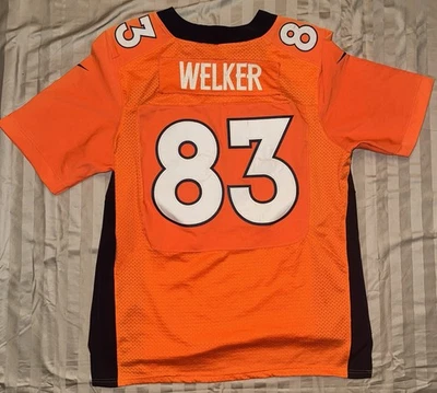 Camiseta de fútbol americano Nike para hombre adulto NFL Denver Broncos Wes Welker #83 talla 48 Foto 1 de 4