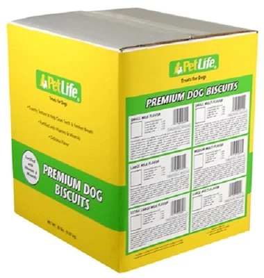 Pet Life 02893 20 lb Bulk Box Medium Multi Flavor Dog Biscuits - Pack of 1 - Image 1 of 2
