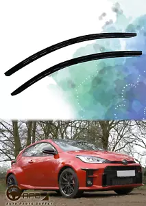For Toyota GR Yaris 20-ON Window Visors Guard Vent Deflector Weather Shield Door - Picture 1 of 5