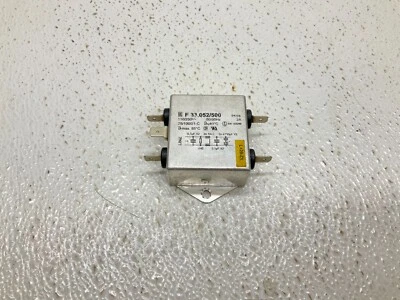 Filtro de línea eléctrica Schaffner F 33.052/500 EMI 110/250 VAC 2 amperios F33052500 Foto 1 de 4