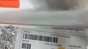 MENGE 9 STCK. Lattice LFE2-12E-6FN256C LFE2-12E-6FN256I IC FPGA 193 I/O 256FBGA - Bild 1 von 1