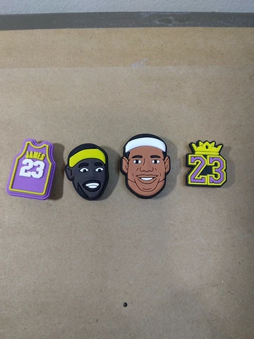 Shoe Charms Croc Lebron James NBA Lakers basketball Cover