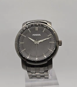 Reloj de cuarzo Fossil BQ1287 para hombre todo gris caja de acero inoxidable y esfera analógica - Imagen 1 de 17