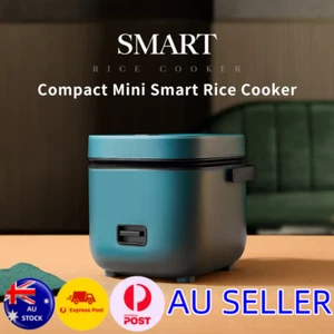 1.2L Electric Mini Rice Cooker Small Portable Non-Stick Cooking Pot Household AU - Picture 1 of 30