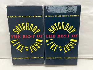 2 VHS Saturday Night Live SNL Collectors Ed Best Of Early Years Volume 1 & 2 - Bild 1 von 7