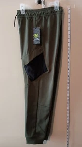Athletic Works - Boys Active Knit Joggers- New - Adjustable Waist Green Size XL - Picture 1 of 2