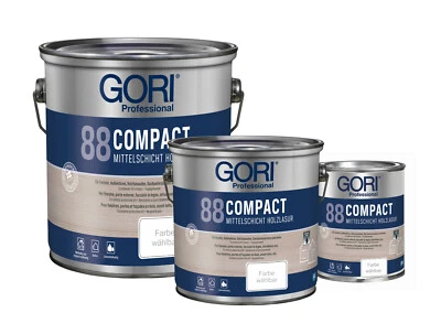 GORI 88 COMPACT Mittelschicht Holzlasur Holzfarbe Gel •Farbe wählbar• - Bild 1 von 2