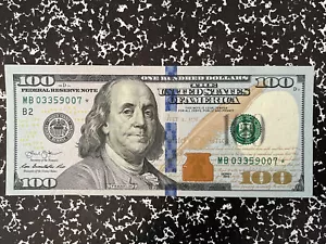 VERY RARE 2013 $100 STAR ✯ NOTE NEW YORK - FRB $100 DOLLAR BILL MB 03359007 ✯ - Picture 1 of 12