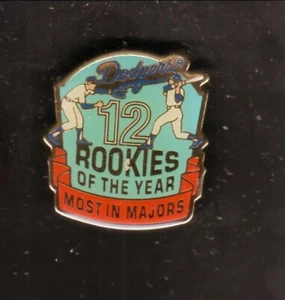 Los Angeles Dodgers--Doce Novatos del Año--Pin de Metal Unocal 76 - Imagen 1 de 1