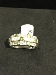 Ring aus Silber. Größe 14. 17 mm . Ca 9 Gramm. - Bild 1 von 3