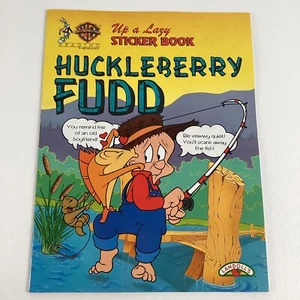 Libro de pegatinas Warner Bros Looney Tunes Huckleberry Fudd Landolls de colección 1996 - Imagen 1 de 7