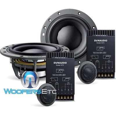 DYNAUDIO ESOTAN 272 MKII 6.5" 400W COMPONENT SPEAKERS TWEETERS CROSSOVERS NEW - Image 1 of 2