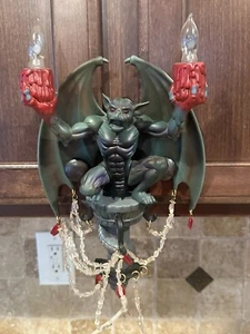 Vintage 1996 HallowScream Flickering Gargoyle/Halloween Light - Picture 1 of 5
