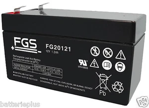 FGS | Fiamm FG20121 12V 1,2Ah Faston 4,8 mm LC-R121R3PG Dryfit A512/1,2S - Imagen 1 de 2