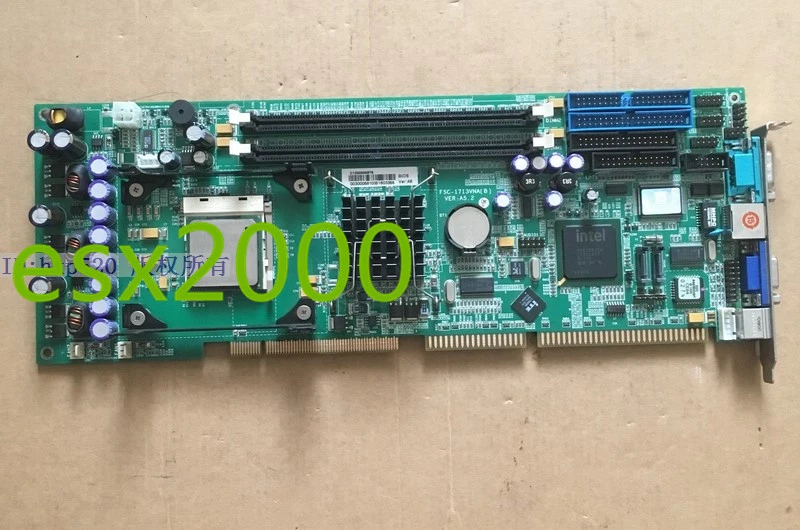 1PC  Used EVOC FSC-1713VNA(B) VER:A5 A5.2 865G Industrial Control Board with CPU - Image 1 of 4