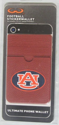NCAA Auburn Tigers Sticker Wallet Football Textured by GameWear Cover