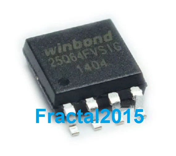 WINBOND ELECTRONICS W25q64fvssig W25Q64FVSIG 25Q64FVSIG 25q64,64M-BIT flash 8m x 8 spi bus puce BIOS
