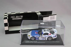 LL1664 MINICHAMPS 400011414 1/43 Dodge Viper GTS-R Daytona 2001 #114 EdL - Foto 1 di 9