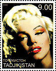 Tadschikistan MNH Marilyn Monroe Usa Schauspieler Model Sänger Legende Star / 27