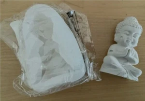 Gießform, Kerzenform, Kerze Form, Silikon , ohne Kerze, Buddha, Neu, 3D - Bild 1 von 3