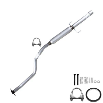 Stainless Steel Resonator pipe Exhaust fits: 2005-2010 Scion TC 2.4L - Imagem 1 de 4