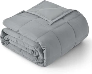 Topblan Weighted Blanket Queen Size 15Lbs, Soft Cooling Weighted Blanket - Picture 1 of 12