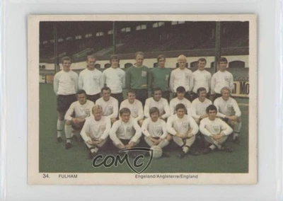1969 Monty Gum международные футбольные команды Fulham FC Fulham #34 - Изображение 1 из 2
