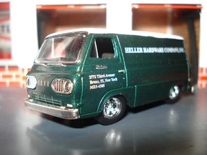 1965 FORD ECONOLINE SHOP TRUCK LOWERED CUSTOM LIMITED EDITION 1/64 M2 "HELLER" - Picture 1 of 4