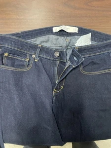 Abercrombie&Fitch Damen Dark Denim Distressed Skinny Jeans Größe 30x33 10R - Bild 1 von 13