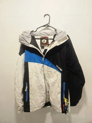 Volcom Nimbus Ski Snowboard Winter Jacket Mens S Hooded "Let it Storm" Lightning - Image 1 of 4