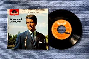 MARCEL AMONT / EP POLYDOR 21 767 (Pochette 2) / BIEM 1960 (F) - Picture 1 of 2