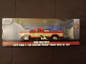 JADA 1:24 Diecast Sam Waltons 1979 Ford F-150 w Ol Roy Dog (Read Description) - Picture 1 of 12