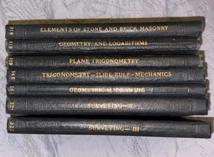 Lot of 7 International Textbook Co Scranton PA 1930s Trade Books - Imagen 1 de 5