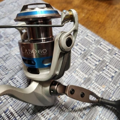 Quantum Cabo 60 Spinning Reel  CSP60PTS Saltwater Fishing WOW  !! - Image 1 of 4
