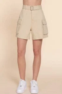 Belted Cargo Shorts - Picture 1 of 5