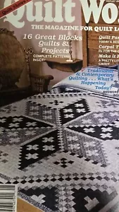 Quilt WORLD MAGAZINE May 1988 - Picture 1 of 4