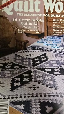 Quilt WORLD MAGAZINE May 1988 - Image 1 of 4