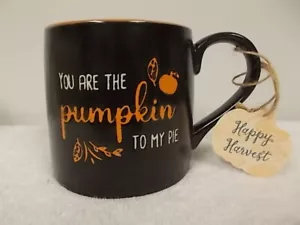 Global Design Happy Harvest You Are The Pumpkin To My Pie Coffee Tea Cup Mug - Picture 1 of 7