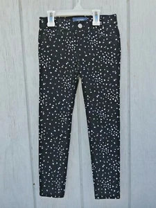NEW no tag Old Navy Pants size 7 Regular Ballerina Hearts Black White - Picture 1 of 2
