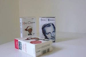 'Merry Christmas & Thanks for the Memories' by Bing Crosby (Audio Tape, 1993) - Picture 1 of 3