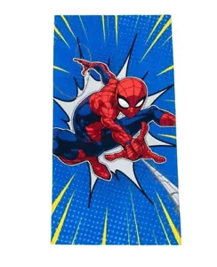 Marvel Spider-Man Kids Beach Towel 27in x 54in New w/tags - Picture 1 of 3