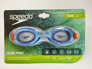 Occhiali Speedo Blu per Bambini con Stampa Ossa Glide, Età 3-8 - Foto 1 di 3