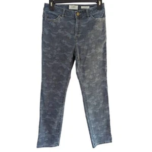 LOGO by Lori Goldstein Straight Jeans Camo Print Größe 2P - Bild 1 von 9