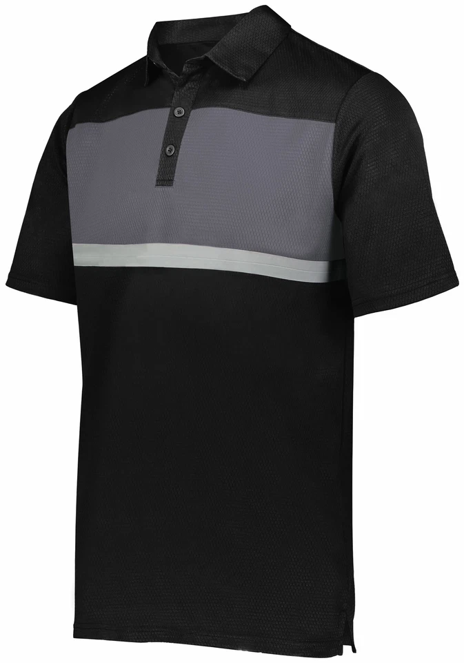 Holloway Dry-Excel 100 Poly Wicking Honeycomb Knit Prism Bold Polo 222576