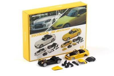1:64 MOTORHELIX 64Professer Honda S2000 (AP2) Indy Giallo Semi Assemblati Kit - Immagine 1 di 3