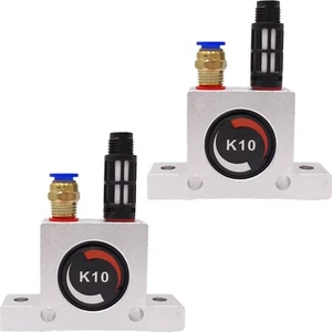 2pcs K10 1/4" Vibratore pneumatico ad aria compressa per turbina elettrica industriale - Foto 1 di 7